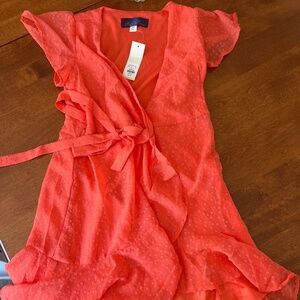 Francesca coral dress